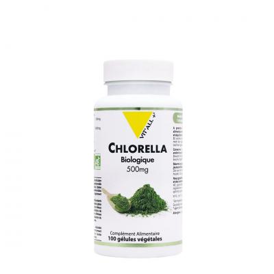 Chlorella bio 500mg 100gel